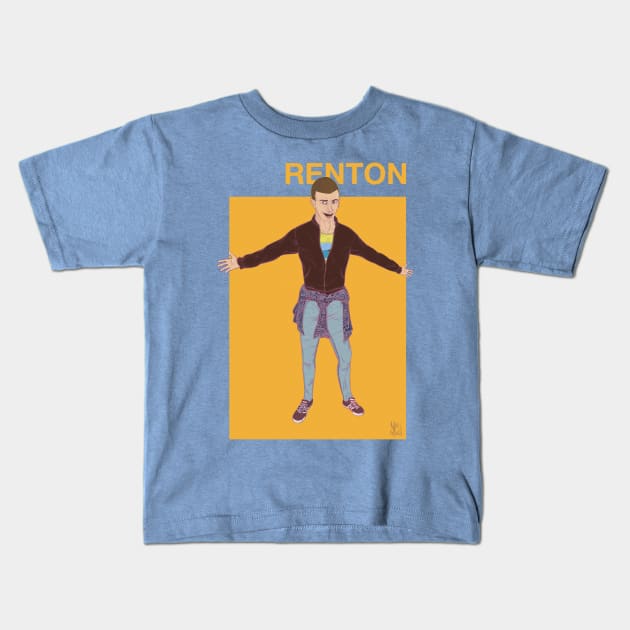 状態ミントコンディションtrainspotting MarkRenton T-shirt special